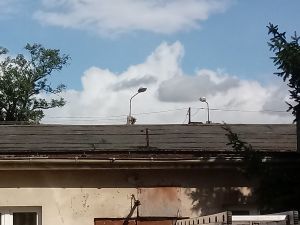 Budynek przed przebudową - dach