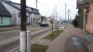 Stan drogi i chodników przed remontem