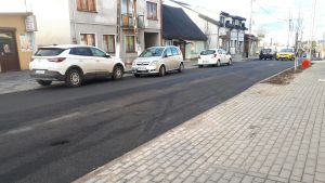 Droga po położeniu asfaltu