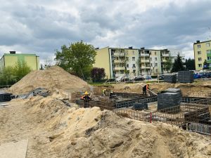 Prace przy fundamentach