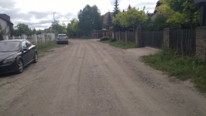 Ulica przed przebudową