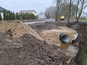 Nowy przepust pod ul. Olimpijską