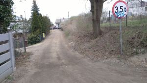 Ulica Boczna przed Przebudową