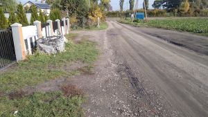 Droga przed przebudową