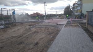 Budowa wyniesionego skrzyżowania